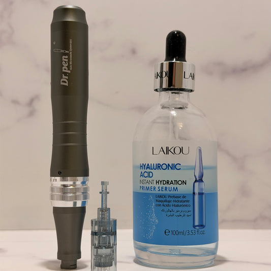 Kit complet Dermapen + cartouches + sérum